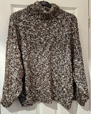 Next Brown & Cream Marl Ladies