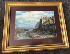 Gilt framed mounted - gilt,