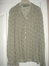 Laura Ashley - Sage Green Blouse - Chest 22 inch
