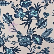 Blush Pink Floral Waffle