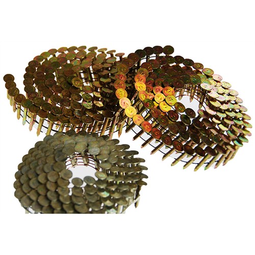 Roofing clout coil - roofing, nails