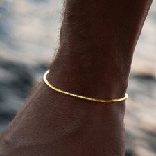 2 Color Men Women 18K Gold