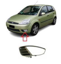 FOR FORD FIESTA MK5 02-05 NEW FRONT BUMPER FOG LIGHTS GRILLE TRIM LEFT N/S