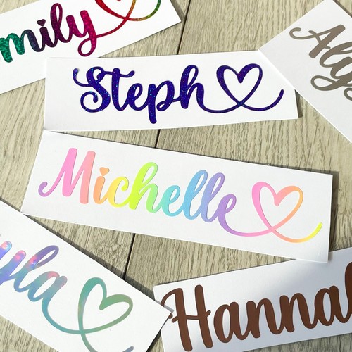 Personalised name sticker - personalised,