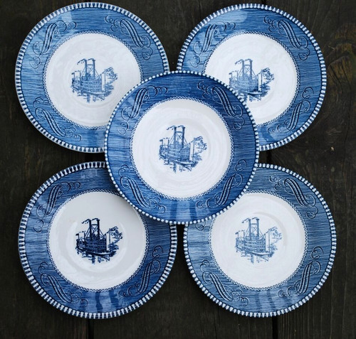 River steam boat set 5 - boat,