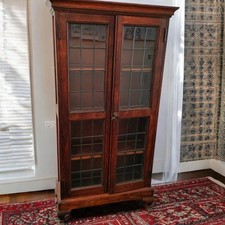 Vintage Oak Display Cabinet