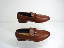 Dune London Brown Leather Slip