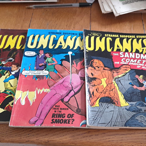 Uncanny tales comics - uncanny,
