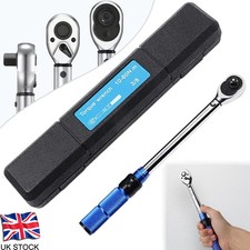 3/8" Torque Key Wrench Tool 10-60Nm Preset Precise Torque Spanner Adjustable New