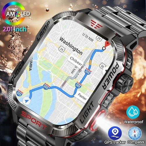 Men military smart - watch, gps