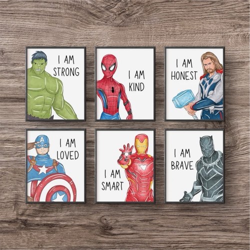 Set superhero affirmation - 6,