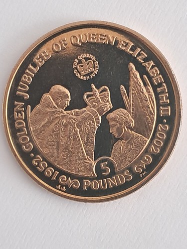 Gibraltar 2002 five pounds - gibraltar,