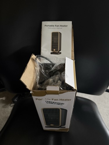Portable electric fan - portable, heater