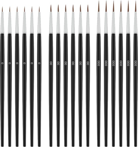 Pack fine tip paint brush - 30,