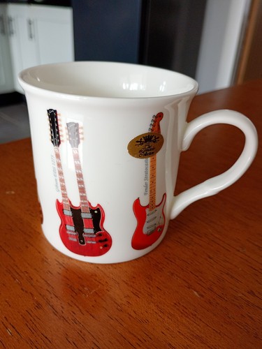 Guitar mug leonardo - guitar, mug.