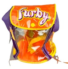 Furby Back Pack 1998 In Orange