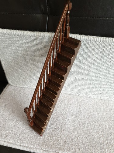 Vintage dolls house staircase - dolls,