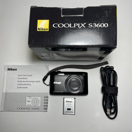 Nikon coolpix s3600 1mp - nikon, 20.1mp