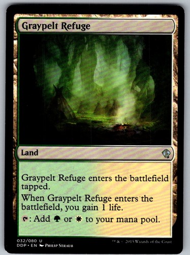 Tcg graypelt refuge - tcg, 32