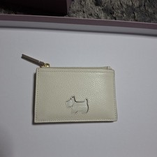 Brand New Cream Radley Coin Purse With Card Slots