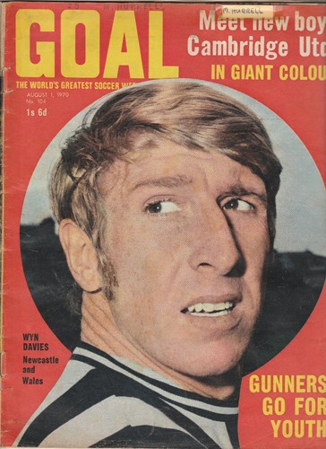 Goal magazine august 1970 - goal,