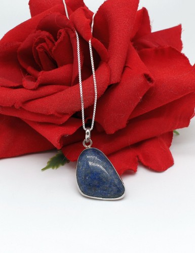 Sterling silver lapis lazuli - silver,