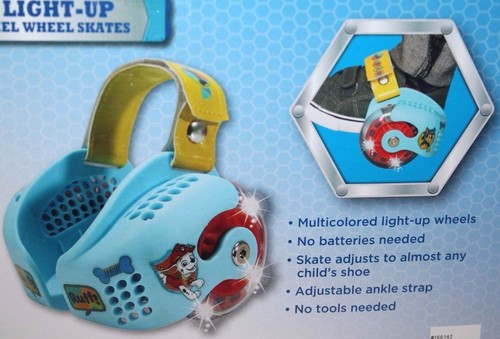 Paw patrol light - up, wheel