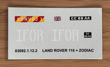 SOLIDO Military 4x4 Decal