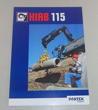Brochure/brochure Hiab truck