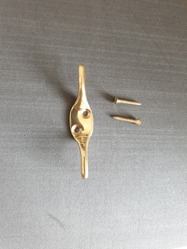 Brass cleat hook for - brass, roman