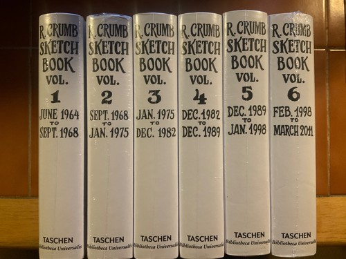 Crumb sketchbook vols 2 - crumb,
