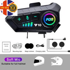 Bluetooth 5.3 Helmet Headset