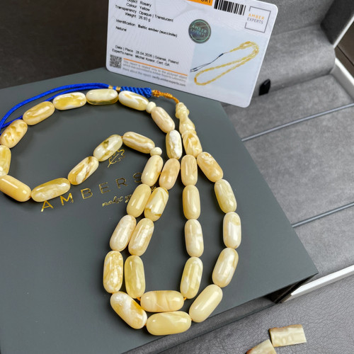 Natural royal white amber - royal,