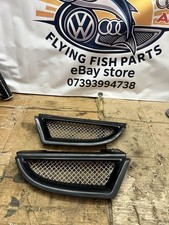 Mitsubishi Colt CZT Front Bumper Grills Pair Used With Mesh 04-08