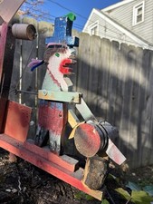 Handmade Folk Art Whirligig