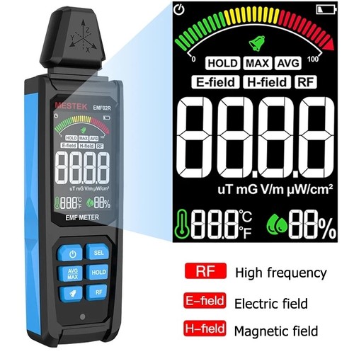 Emf meter 30mhz 8ghz - 30mhz~8ghz, high