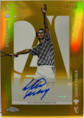 Stefan edberg autograph - edberg,