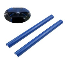 V Brace Front Grille Trim Strips Cover Grill Bars BLUE For BMW F01 F10 F11 F18