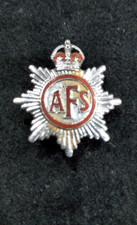 WW2 AFS Auxillary Fire Service homefront lapel badge