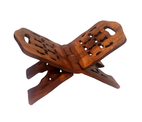Quran stand rehal brass - /,