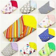 BABY  SWADDLE WRAP cotton+mink