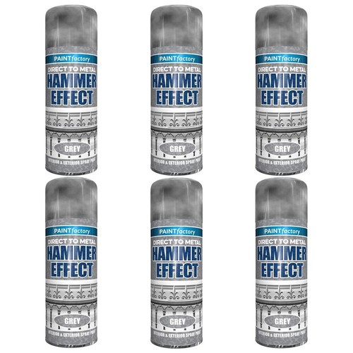 Grey hammer effect paint - grey,