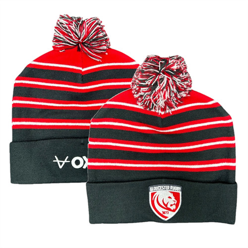 Gloucester rugby adult beanie - adult,