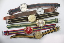 Mens Vintage Mechanical Watches Bucherer Timex SPARES/REPAIRS x 6