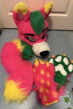 Strawberry Wolf Mini Partial