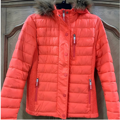 Womens superdry orange jacket - womens,