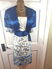 Zeila Donna Blue & Ivory Dress
