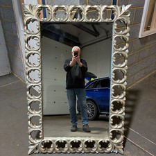 Very Large Ornate Frame Mirror