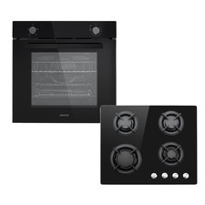 electriQ Black Single Oven and