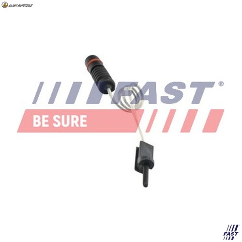 Warning contact brake pad wear - warning,